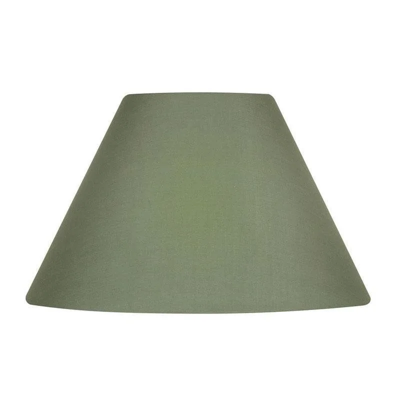 Oaks Lighting 20" Cotton Coolies Sage Green Lamp Shade