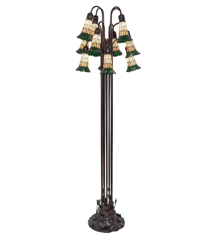 Tiffany Pond Lily 12 Light Floor Lamp