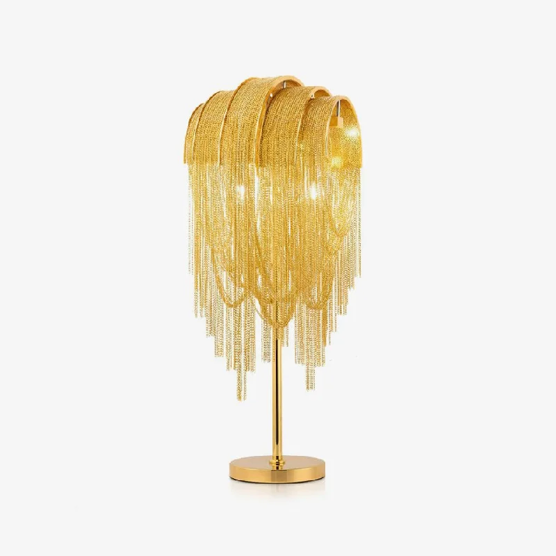 Chains Tassel Table Lamp