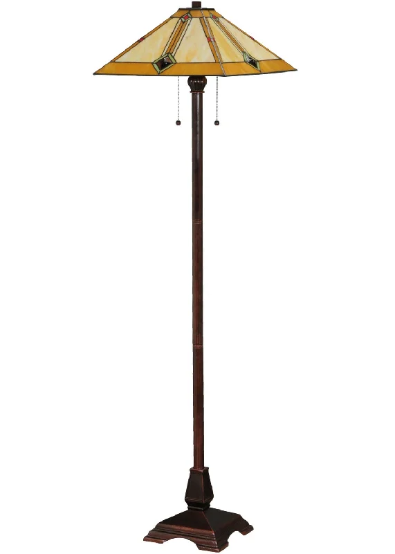 Two Light Floor Lamp