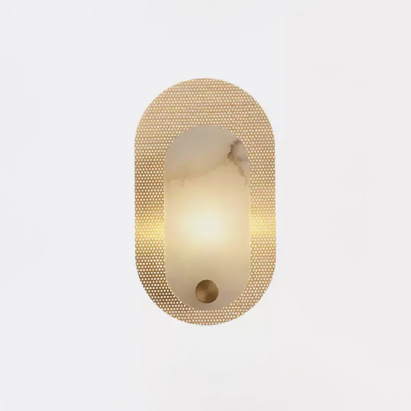 Harlan Alabaster Wall Light