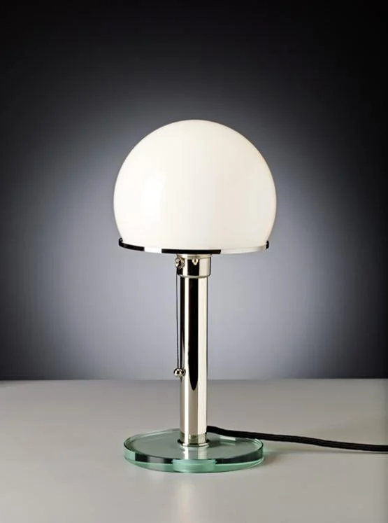 Wilhelm Wagenfeld WG 25 GL Table Lamp by TECNOLUMEN