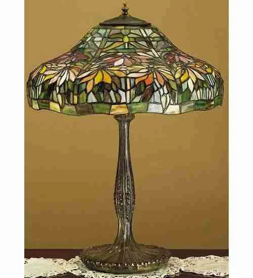 Poinsettia 25" Table Lamp