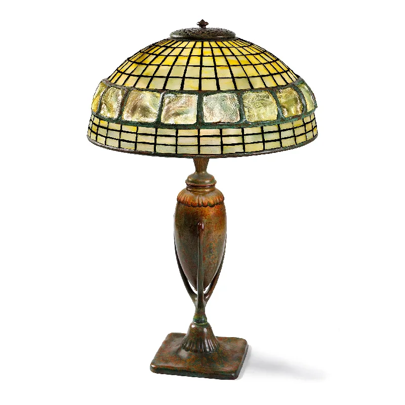 Tiffany Studios New York "Belted Turtleback" Table Lamp