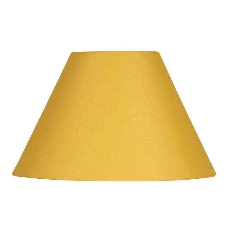 Oaks Lighting 16" Cotton Coolies Mustard Lamp Shade - Items