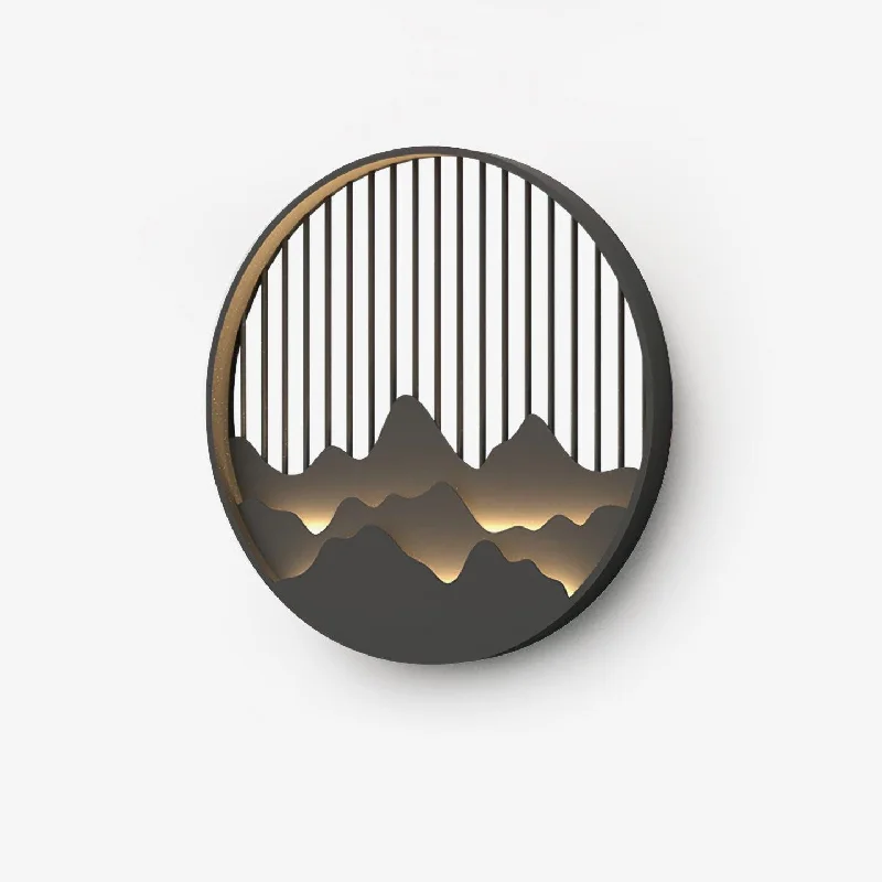 Mountain Outdoor Wall Lamp