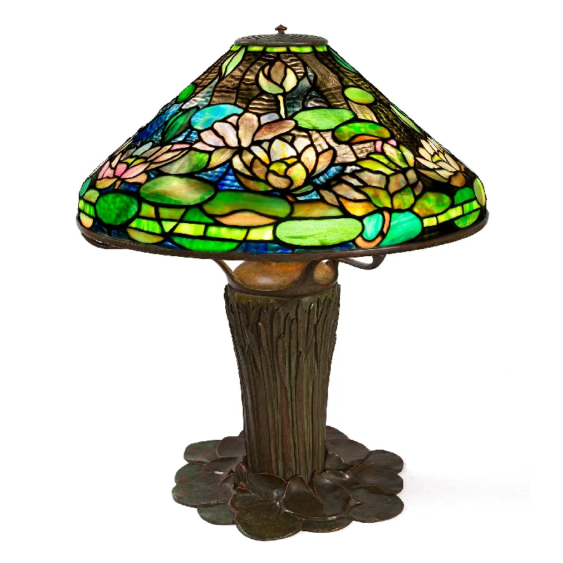 Tiffany Studios New York “Flowering Water Lily” Table Lamp