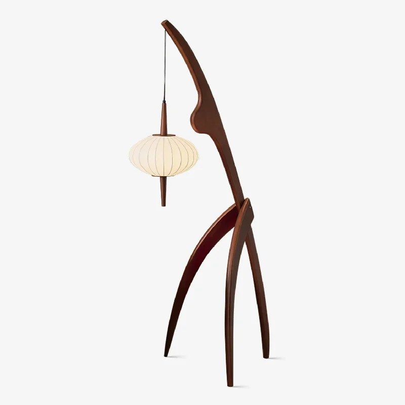 Mantis Wood Floor Lamp