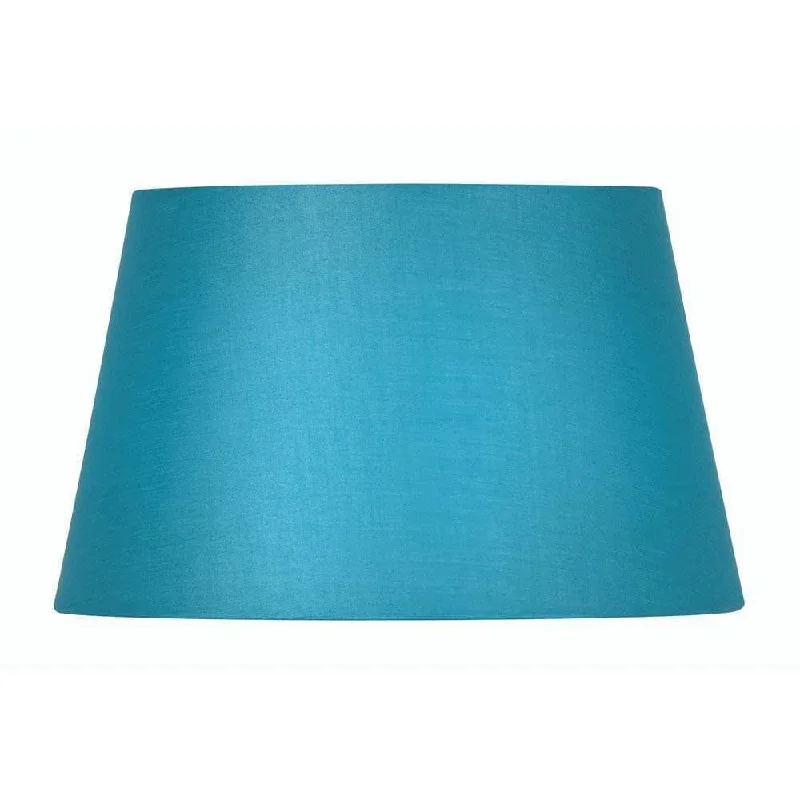 Oaks Lighting 20" Cotton Drum Blue Lamp Shade