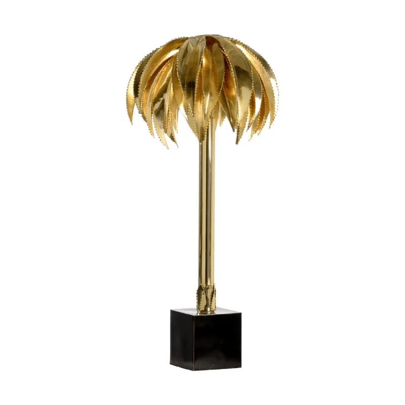 Gold Wild Palm Lamp