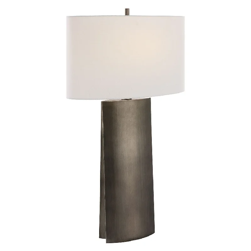 V-Groove Table Lamp