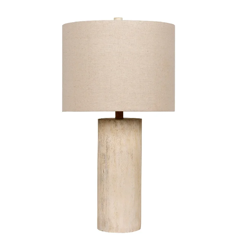 Table Lamp One Light Table Lamp in Cottage White