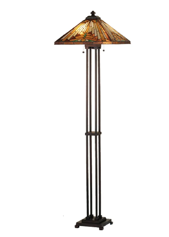 Two Light Floor Lamp