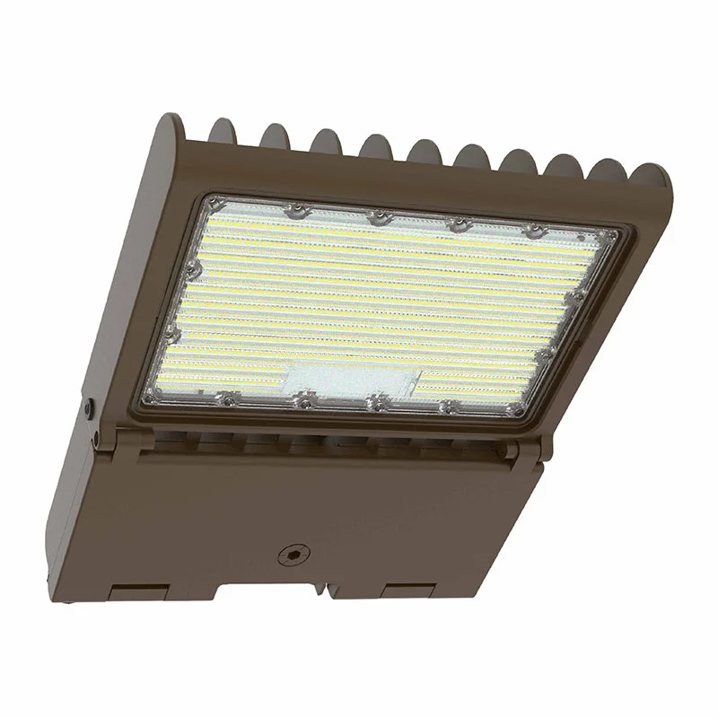 LED High Lumen Area/Parking Lot Light, Selectable Wattage 50/80/100/150, Selectable CCT, 120-277V, Bronze Finish