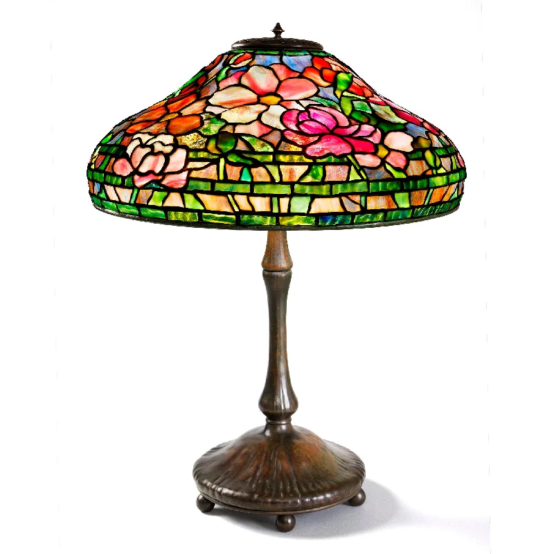 Tiffany Studios New York "Peony" Table Lamp