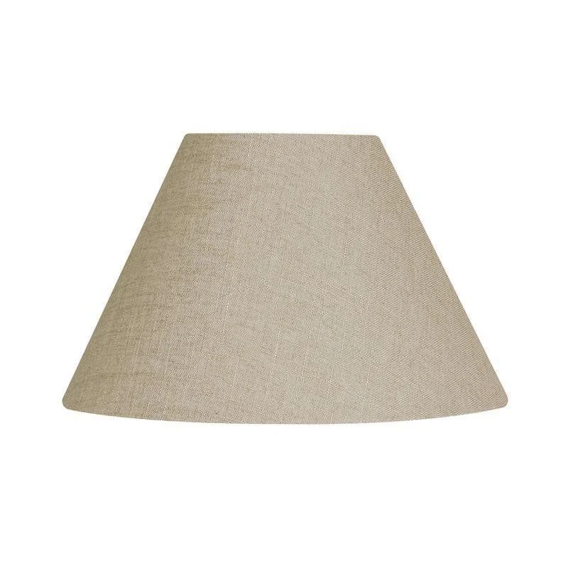 Oaks Lighting 20" Linen Coolies Bracken Lamp Shade