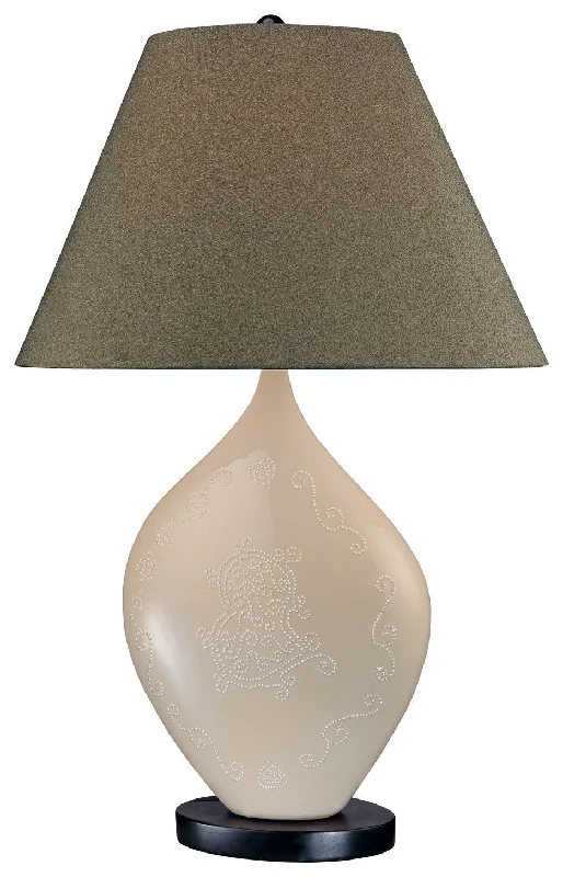 Minka Lavery One Light Table Lamp in Cream