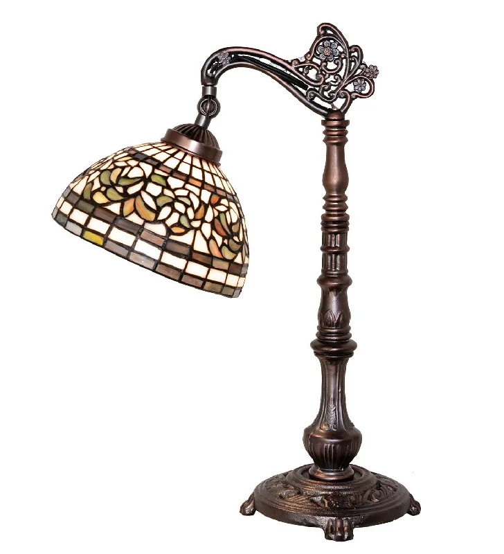 Tiffany Turning Leaf One Light Table Lamp