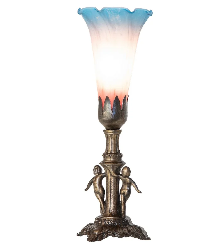 Pink/Blue One Light Mini Lamp