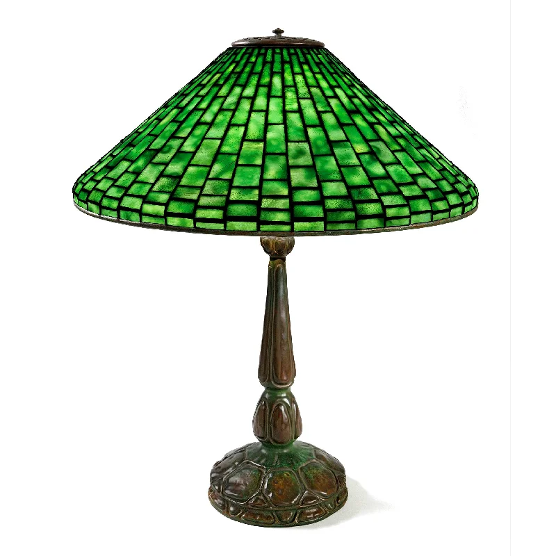 Tiffany Studios New York "Plain Squares" Table Lamp