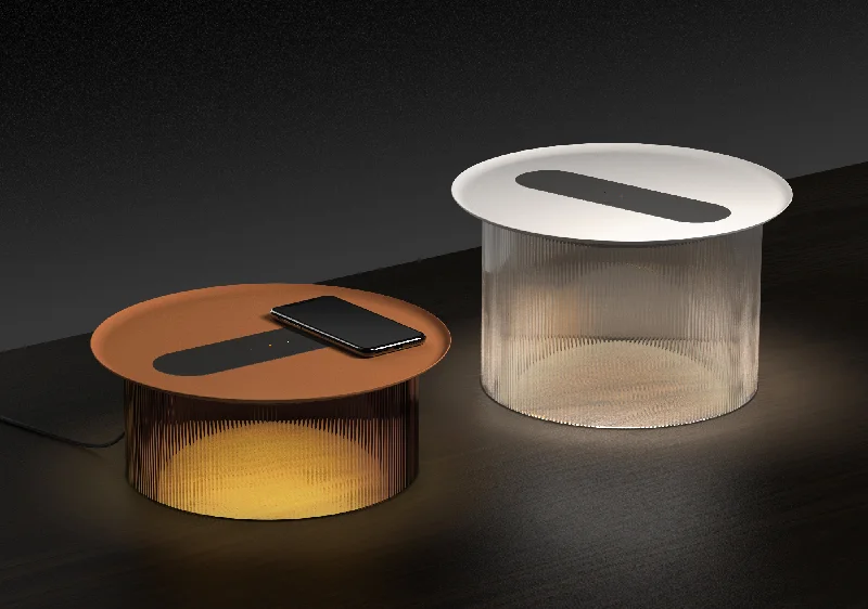 Pablo Designs Carousel Table Lamp With Charging Tray