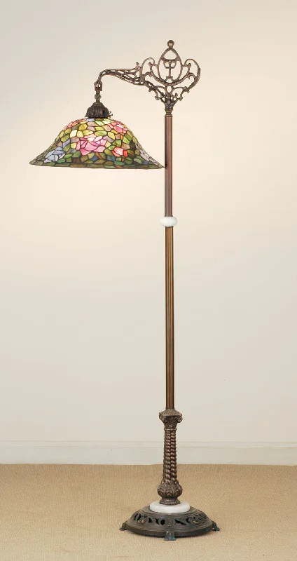 One Light Bridge Arm Floor Lamp