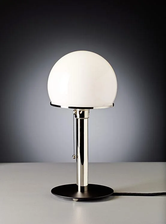 Wilhelm Wagenfeld WA 23 SW Table Lamp by TECNOLUMEN