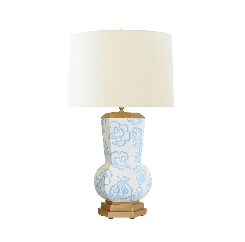 Worlds Away Catalina Bloom Table Lamp