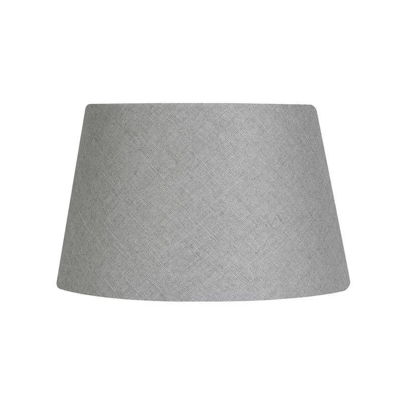 Oaks Lighting 20" Linen Drum Earl Grey Lamp Shade