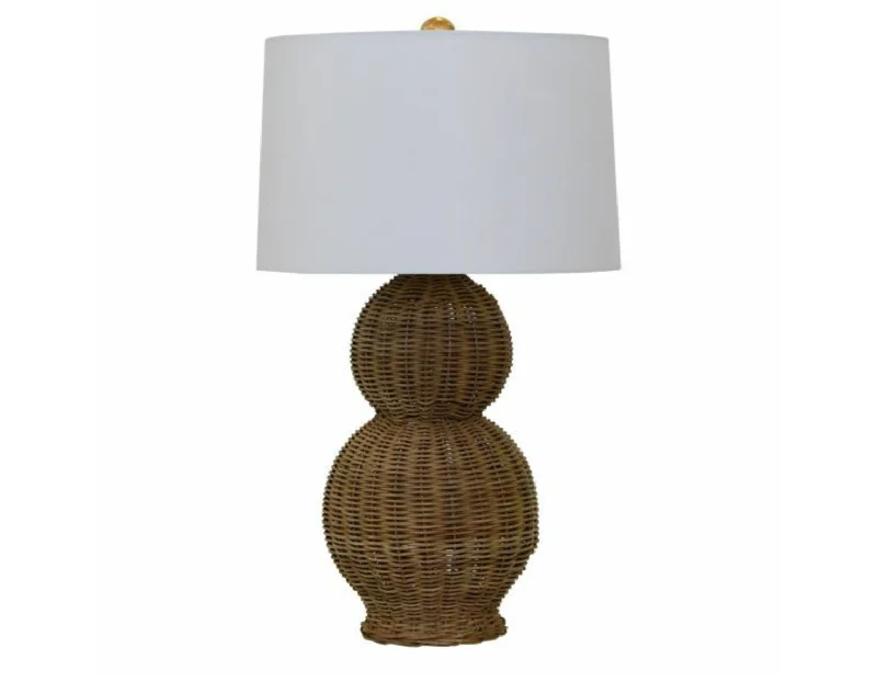 Worlds Away Malina Rustic Table Lamp