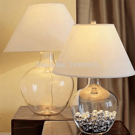 Arabella - Modern Glass Desk Lamp